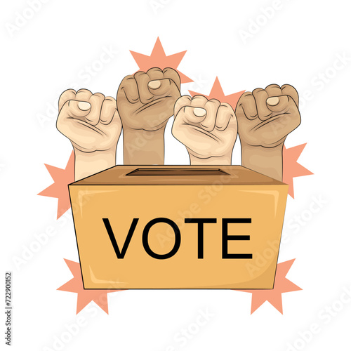 Illustration of election 