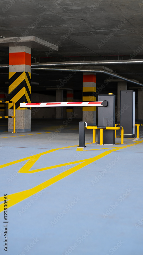 Multi-storey car park - a modern parking fee system