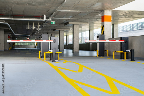 Multi-storey car park - a modern parking fee system