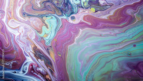 Acrylic Pour Color Liquid marble abstract surfaces Design.