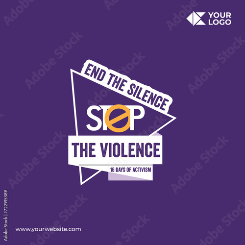 Stop Violence Against Women in The International Day for the Elimination of Violence against Women 