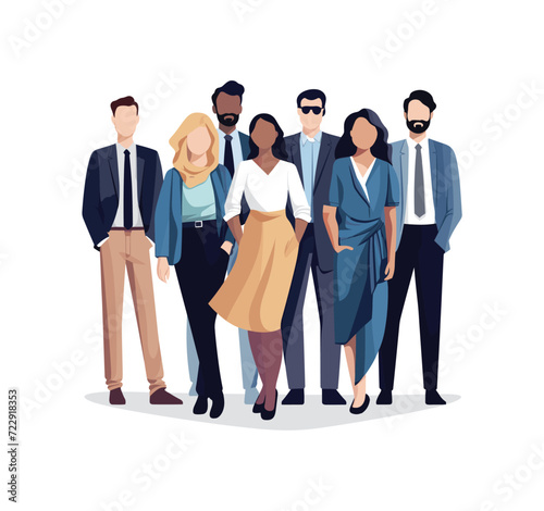 Group of professional people