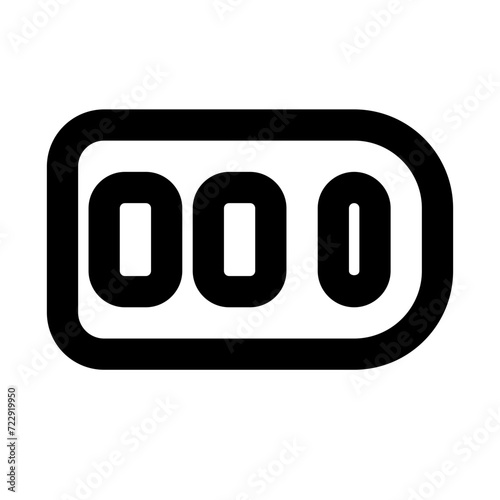 Keyless Line Icon