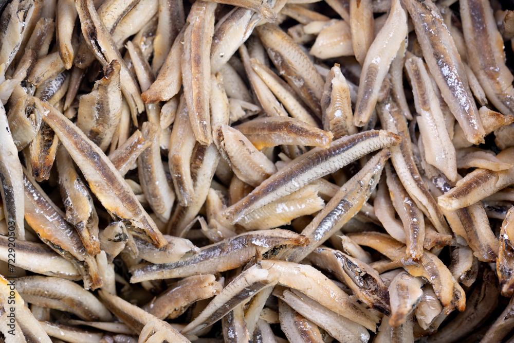 Dried anchovies for making delicious soup Dried anchovies for making delicious soup