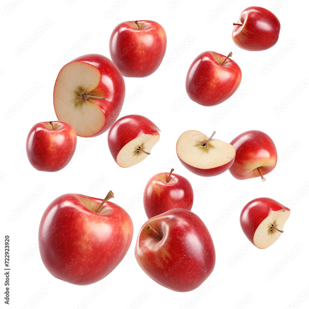set of apples set of apples