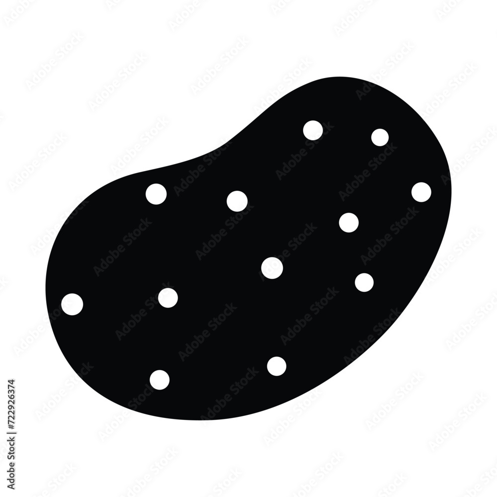 Potatoes icon vector on trendy design Potatoes icon vector on trendy design
