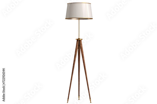 Floor Lamp Isolated On Transparent Background