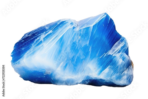 Oceanic Calcite Stone Isolated On Transparent Background