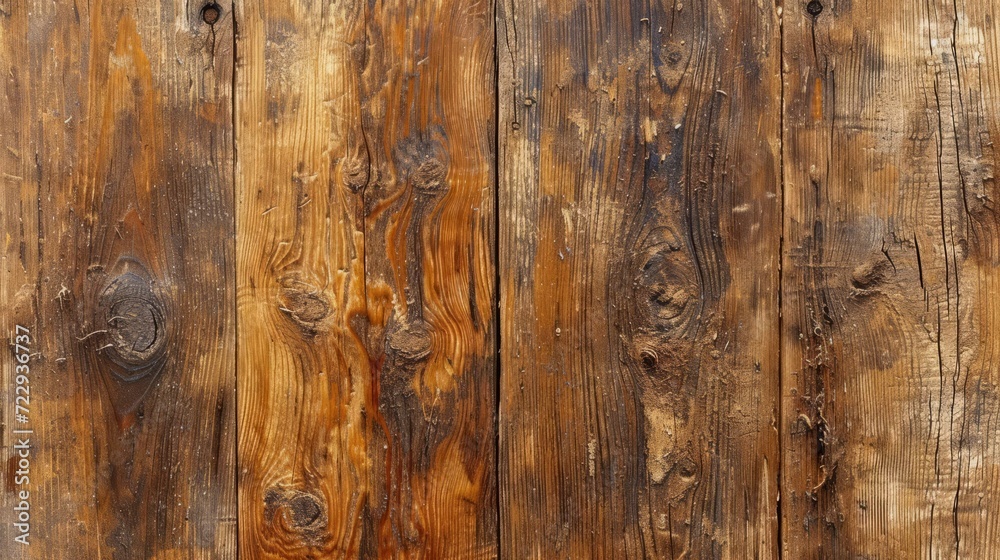 Obraz premium Old wooden fence texture background