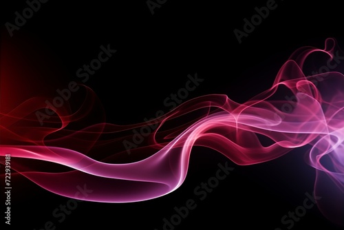 abstract background from smoke on black background