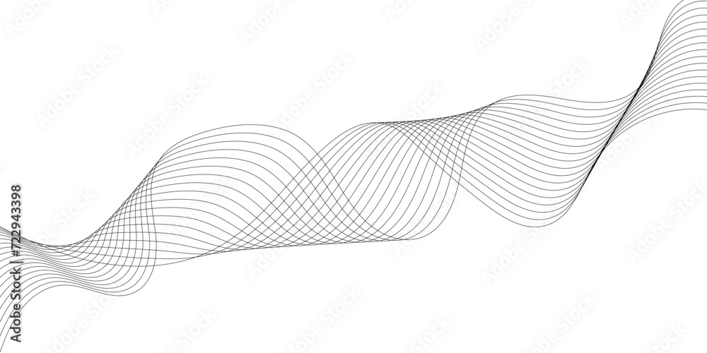 Abstract flowing wave lines background. Design element for technology, science, modern concept vector illustration Abstract flowing wave lines background. Design element for technology, science, modern concept vector illustration