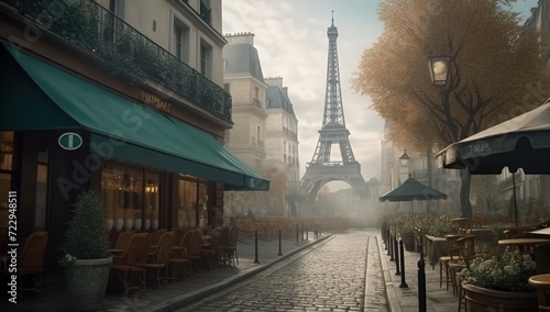 Fototapeta Naklejka Na Ścianę i Meble -  street in the town