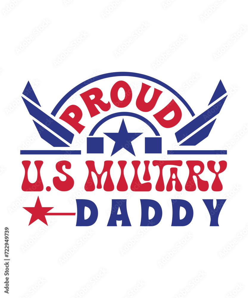 Proud US military Family Svg