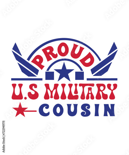 Proud US military Family Svg