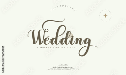 Wedding alphabet logo design font typography elegant oriental luxury serif fonts decorative vintage retro logo for brands 