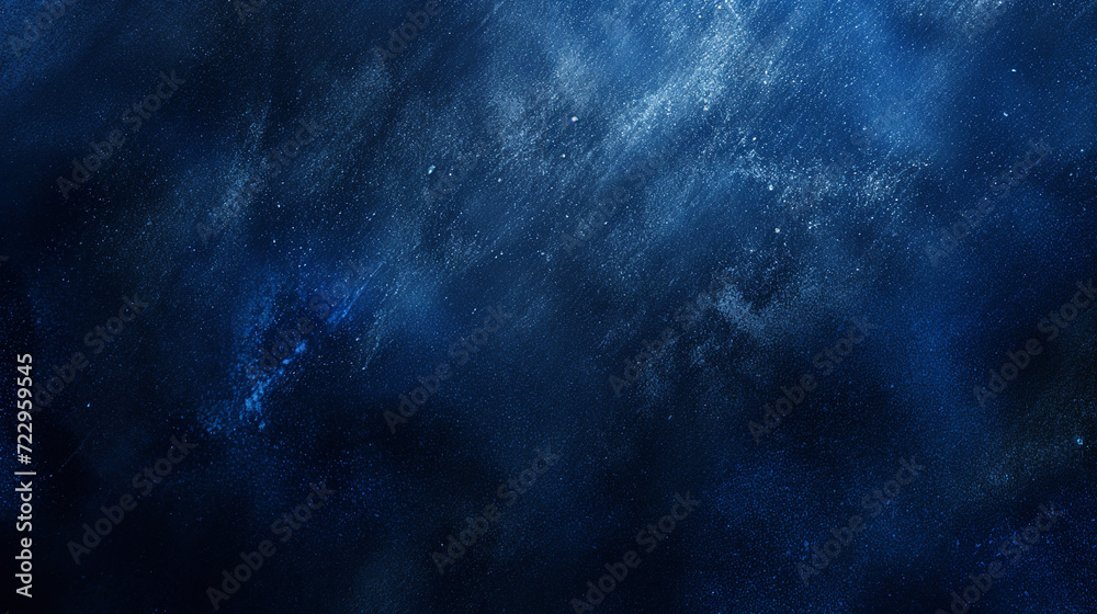 Cosmic Blue Particles Abstract Background