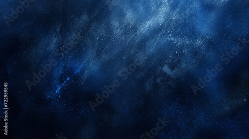 Cosmic Blue Particles Abstract Background