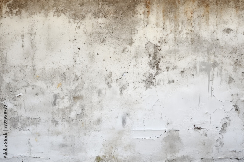 A fire hydrant sitting in front of a dirty wall. This image can be used to depict urban decay or as a symbol of safety measures in a city