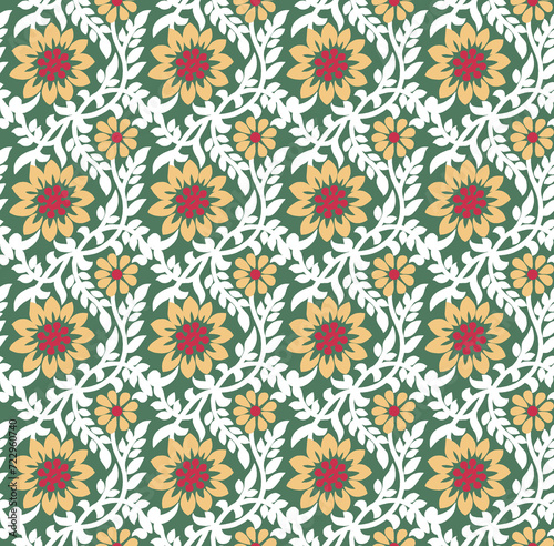 Cross Stitch seamless pattern. Pixel pattern. Design for clothing, fabric, background, wallpaper, wrapping,