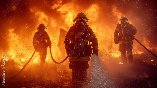 Bravery in Service: A Firefighter's Portrait