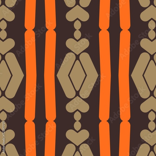 Abstract ethnic ikat art. Seamless patterns in tribal, folk embroidery and Mexican styles. Aztec geometric art ornament print. Design for carpet, cover.wallpaper, wrapping, fabric, clothing.