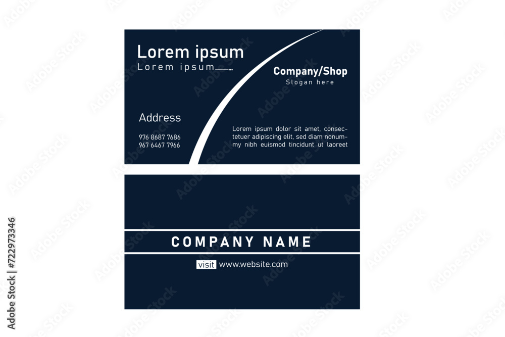 A simple and minimal business card design beautiful and eye catching A simple and minimal business card design beautiful and eye catching
