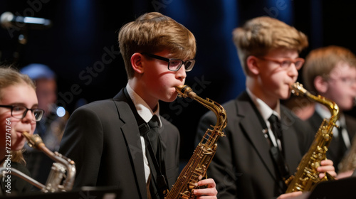 school jazz band