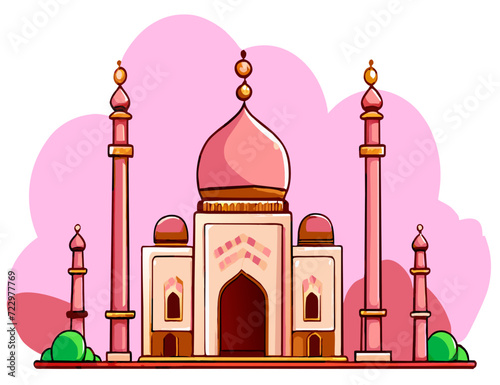 taj mahal agra country