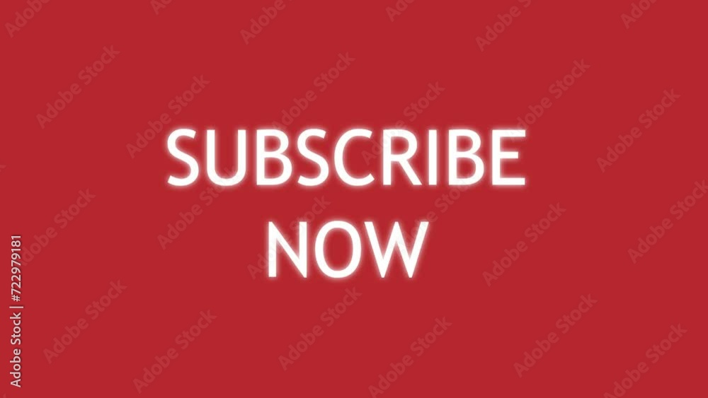 animated neon text subscribe for ending screen on your channel animated neon text subscribe for ending screen on your channel