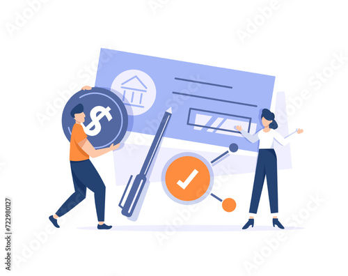 Check,Money prize. Cash lottery winning. Salary payment,Tax free income. Paycheck cash, payroll tax deposit