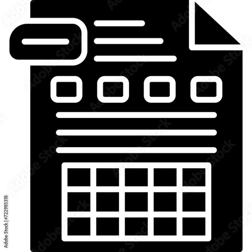 Spreadsheet Icon