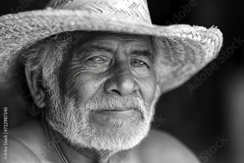 Elderly Man with Timeless Wisdom