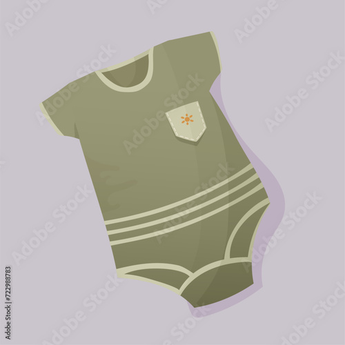 Baby item icon vector. Cartoon style