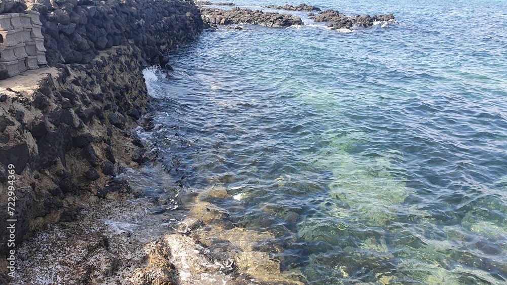 Obraz premium 제주 바다