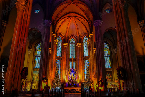 Photography Church of St. Anthony of Padua at Beyoglu, Istanbul, Turkey