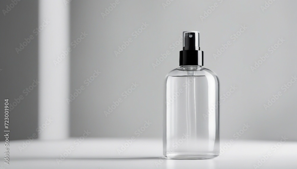 white background isolated empty cosmetic bottle mockup in white color
white background isolated empty cosmetic bottle mockup in white color