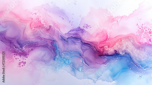 Alcohol ink paint pastel color, aesthetic abstract background