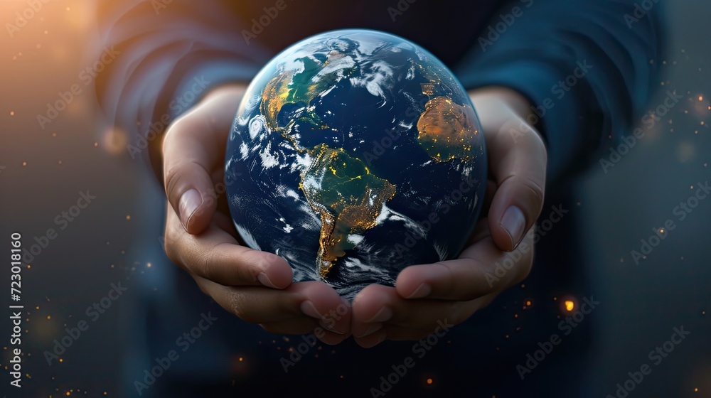 Hands holding globe. Technology protect earth, cloud network. Abstract technology science background. Sphere shields protect. Global network and technology. Hands holding globe. Technology protect earth, cloud network. Abstract technology science background. Sphere shields protect. Global network and technology.