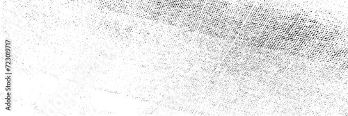 Grunge texture of coarse linen burlap. Abstract background of natural fabric close-up. Vector illustration. Overlay template.