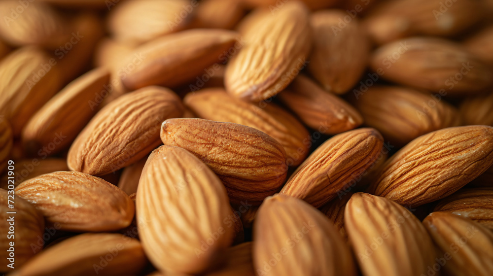 close up of almonds close up of almonds