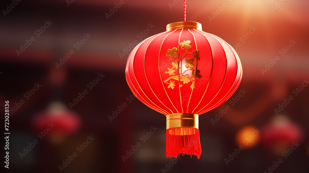 Obraz premium Happy Chinese New Year, Chinese New Year concept with copy space