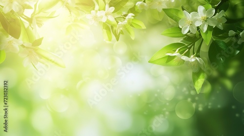 Lovely springtime abstract background.