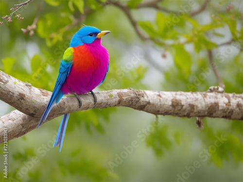 blue winged bird © graphicparadise1