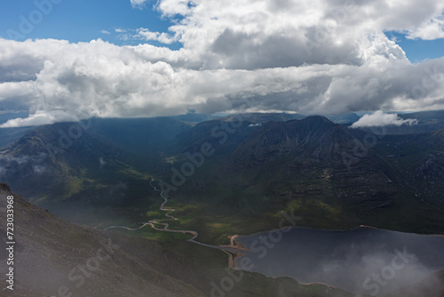 An Teallach, dundonnell, scottish highlands photo