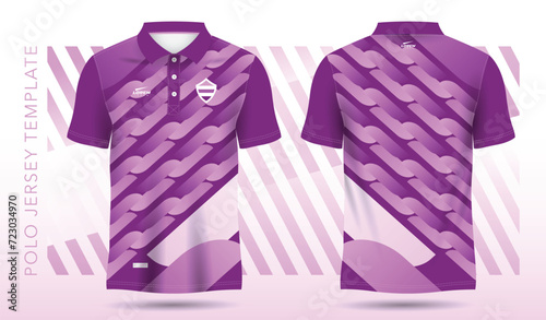 abstract purple background pattern for polo jersey sport uniform design