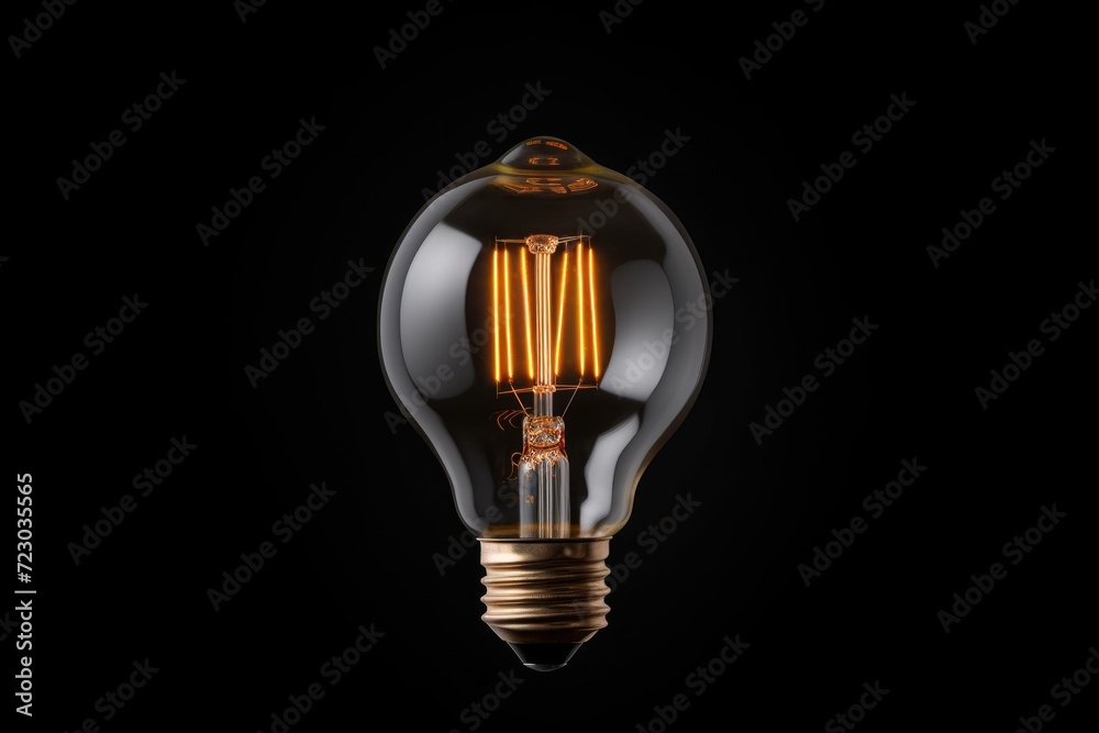 Close-up light bulb on white background Close-up light bulb on white background