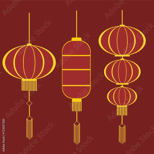 chinese new year lanterns