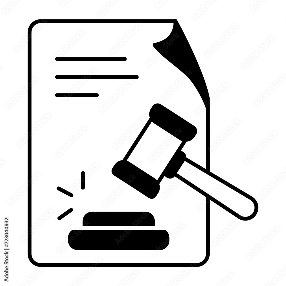Latest line style icon of file processing Latest line style icon of file processing