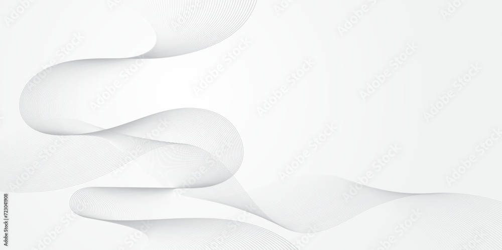 Abstract white and light gray wave modern soft luxury texture with smooth and clean vector subtle background illustration. Abstract white and light gray wave modern soft luxury texture with smooth and clean vector subtle background illustration.