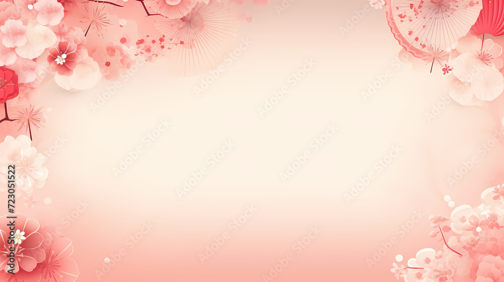 Chinese New Year background, red festive background